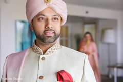 Indian groom waiting for bride. Indian groom waiting for bride.