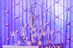 Stunning Indian wedding reception stage flowers decorations. Stunning Indian wedding reception stage flowers decorations.