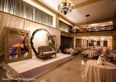 Marvelous Indian wedding reception setup. Marvelous Indian wedding reception setup.