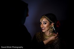 Indian bride getting her makeup done. Indian bride getting her makeup done.