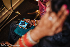 Indian bride getting ready for the bash Indian bride getting ready for the bash
