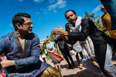 Ravishing guests having a great time during baraat Ravishing guests having a great time during baraat