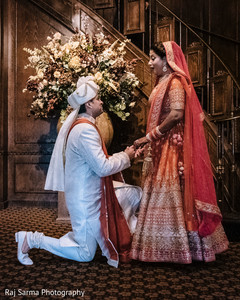 Romantic moment between the Raja and Maharani Romantic moment between the Raja and Maharani