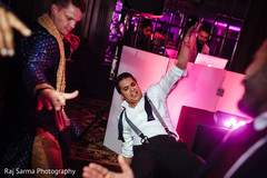Guests dancing during the reception Guests dancing during the reception