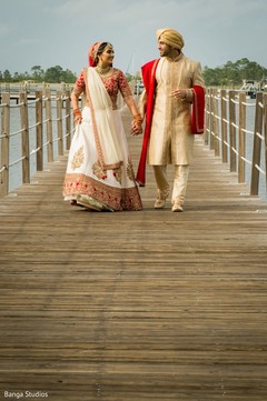 Indian bride and groom looking incredible Indian bride and groom looking incredible