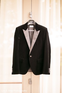 Elegant Indian groom's reception suit. Elegant Indian groom's reception suit.