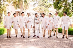 Groomsmen during the photo shoot Groomsmen during the photo shoot