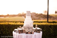 Cake details of the reception Cake details of the reception