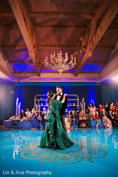 Couple having their first dance Couple having their first dance