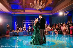 Maharani and Indian groom during their first dance Maharani and Indian groom during their first dance