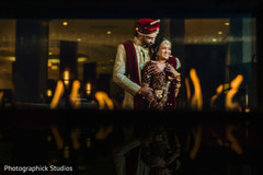 Enchanting Indian couple posing for photo. Enchanting Indian couple posing for photo.