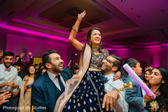 Maharani at her Indian wedding reception dance. Maharani at her Indian wedding reception dance.