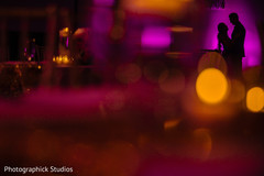 Dreamy Indian couple's silhouette photography. Dreamy Indian couple's silhouette photography.