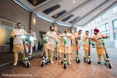 Indian groomsmen on their way to baraat. Indian groomsmen on their way to baraat.