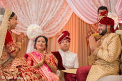 Family with Indian couple Family with Indian couple