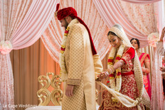 Raja and Maharani during the rituals Raja and Maharani during the rituals