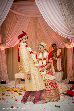 Maharani and Raja having fun during the rituals Maharani and Raja having fun during the rituals