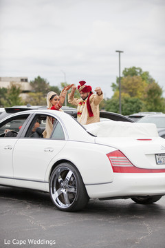 Indian couple with their ride Indian couple with their ride
