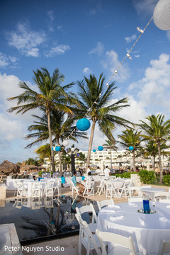 Stunning Indian sangeet dance floor setup. Stunning Indian sangeet dance floor setup.