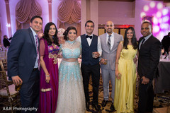 Indian bride with special guests Indian bride with special guests