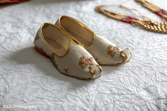 Shoes used by Raja for the ceremony Shoes used by Raja for the ceremony