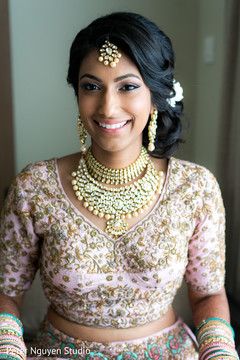 Lovely Indian bride ready for her big day. Lovely Indian bride ready for her big day.