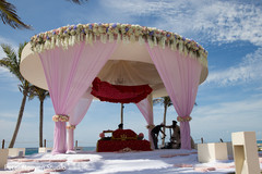 Incredible outdoors mandap decor. Incredible outdoors mandap decor.