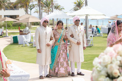Maharani making her entrance to ceremony. Maharani making her entrance to ceremony.