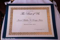 Closeup capture of Indian wedding thank you titles for guests. Closeup capture of Indian wedding thank you titles for guests.