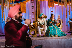 See at this Indian couple with singer at sangeet party. See at this Indian couple with singer at sangeet party.