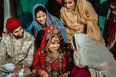 Indian couple sharing with relatives. Indian couple sharing with relatives.