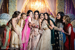 Amazing Indian bride and bridesmaids photo idea. Amazing Indian bride and bridesmaids photo idea.