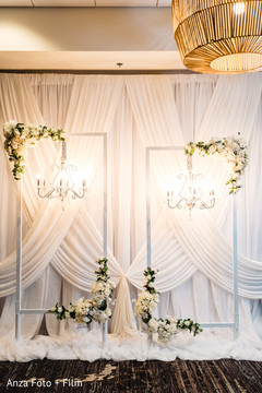 Marvelous Indian wedding reception decoration. Marvelous Indian wedding reception decoration.