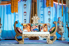 Dreamy Sangeet stage decoration. Dreamy Sangeet stage decoration.