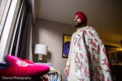 Indian groom wearing the pagri Indian groom wearing the pagri