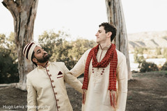 Indian groom and special guest Indian groom and special guest