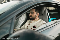 Indian groom with his ride Indian groom with his ride