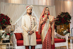 Bride and Raja delivering a message Bride and Raja delivering a message