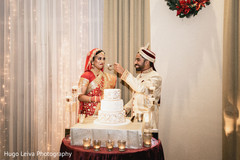 Indian bride and groom having an amazing time Indian bride and groom having an amazing time
