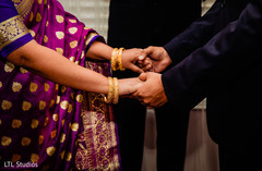 Maharani and Indian groom holding hands Maharani and Indian groom holding hands