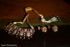 Closeup capture of maharani's Polki necklace choker. Closeup capture of maharani's Polki necklace choker.
