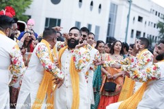 Indian groomsmen dancing. Indian groomsmen dancing.
