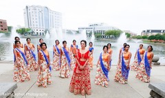 Beautiful Indian bridal party. Beautiful Indian bridal party.