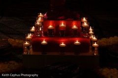 Romantic Indian wedding candle decorations. Romantic Indian wedding candle decorations.