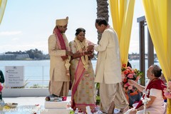 Hasta Melap preparations for Indian wedding ceremony. Hasta Melap preparations for Indian wedding ceremony.