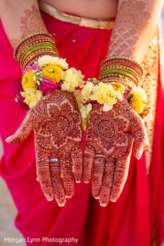 Closeup capture of Indian bridal henna art. Closeup capture of Indian bridal henna art.