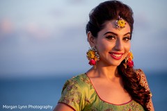 Incredible Indian bridal sangeet fashion look. Incredible Indian bridal sangeet fashion look.