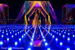 Stunning capture of Indian couple at sangeet. Stunning capture of Indian couple at sangeet.
