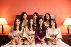 Enchanting Indian bride and bridesmaids getting ready capture. Enchanting Indian bride and bridesmaids getting ready capture.