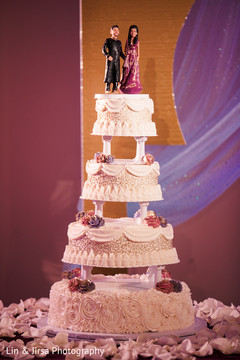 Incredible Indian wedding cake design. Incredible Indian wedding cake design.